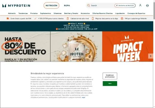 Myprotein septiembre 2026