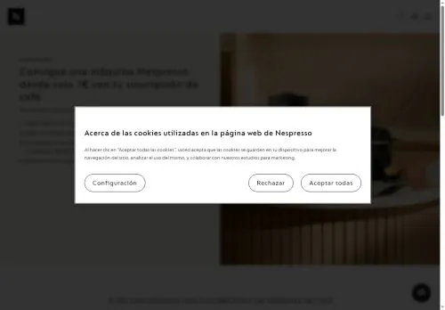 Nespresso abril 2026