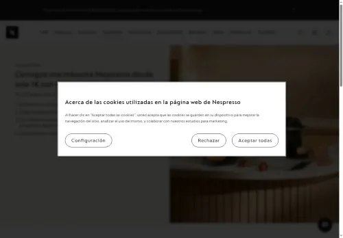 Nespresso septiembre 2026