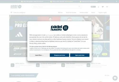 Padel Nuestro junio 2026