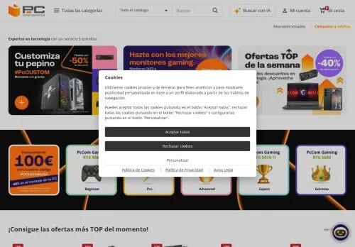 PC Componentes abril 2026