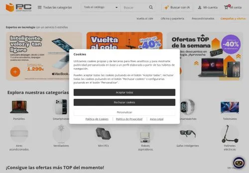 PC Componentes septiembre 2026