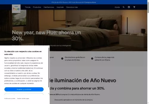 Philips Hue enero 2026