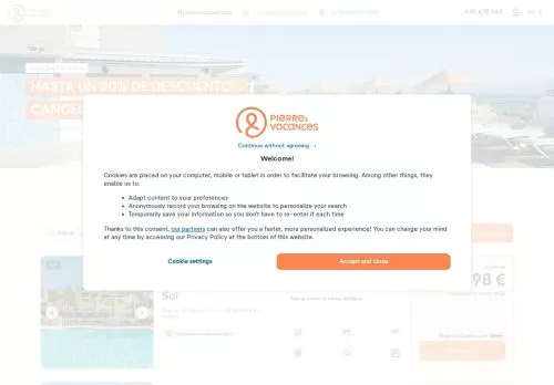 Pierre & Vacances febrero 2026