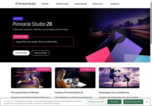 Pinnacle Studio septiembre 2026