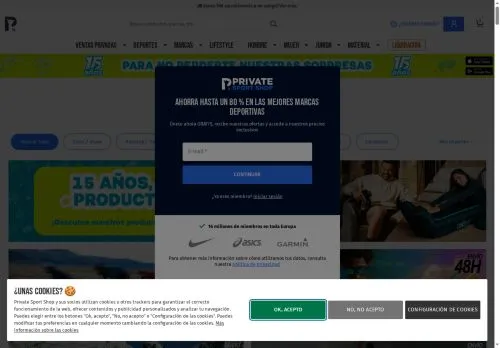 Private Sport Shop junio 2026