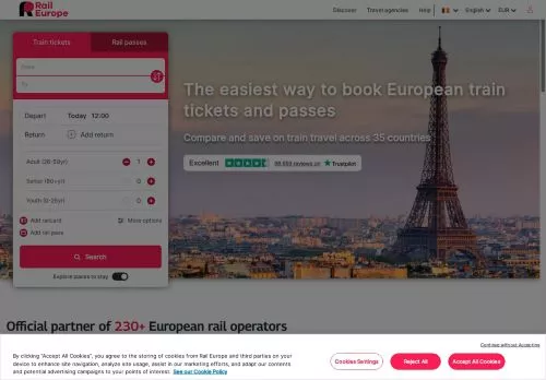 Rail Europe diciembre 2025