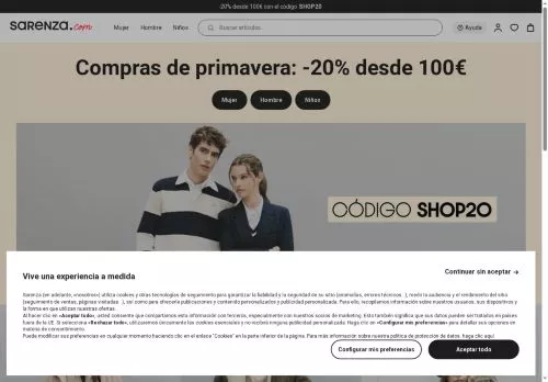 Sarenza febrero 2026