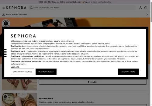 Sephora julio 2026