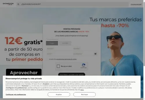 Showroomprive.es mayo 2026