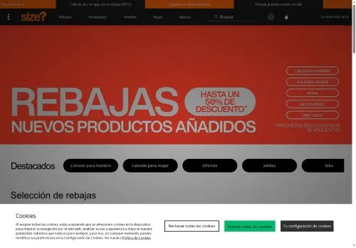 Size? julio 2026