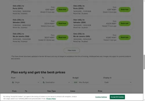 TAP Air Portugal abril 2026