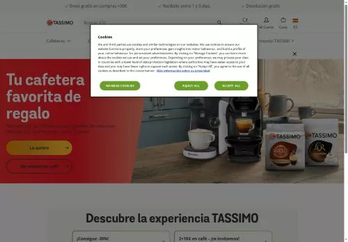 Tassimo enero 2026
