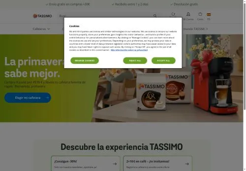Tassimo mayo 2026
