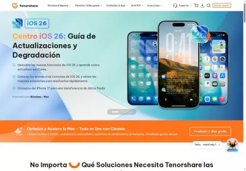 Tenorshare enero 2026