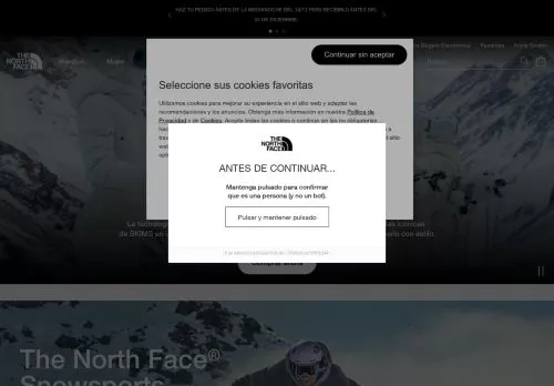 The North Face diciembre 2025