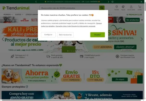 Tiendanimal abril 2026