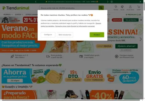 Tiendanimal agosto 2026
