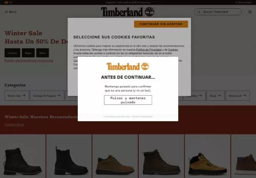 Timberland enero 2026