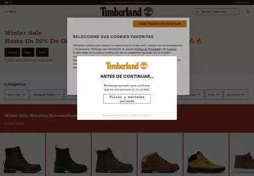 Timberland enero 2026