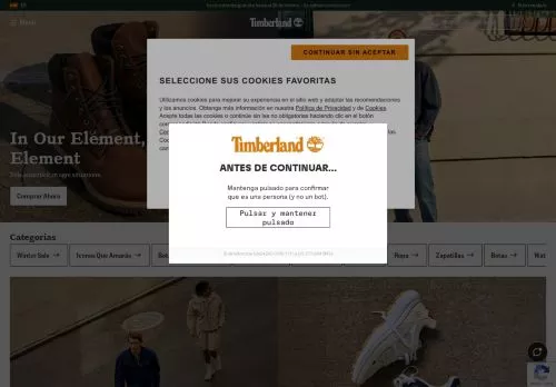 Timberland febrero 2026