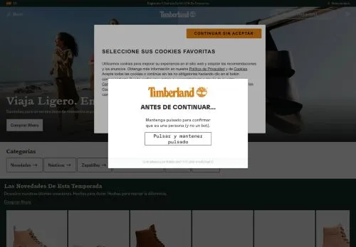 Timberland junio 2026
