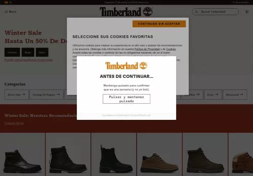Timberland enero 2026