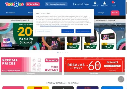Toys'R'Us agosto 2026