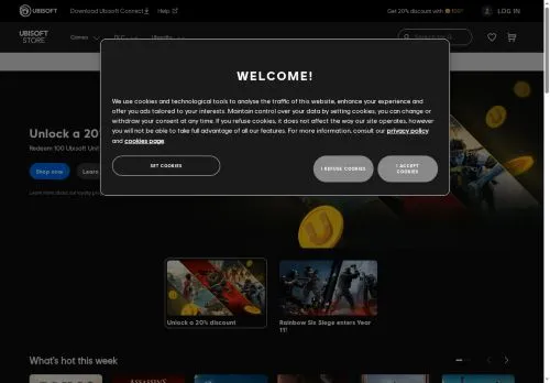 Ubisoft Store abril 2026