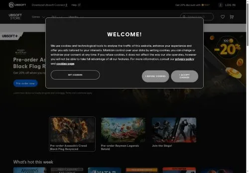 Ubisoft Store julio 2026