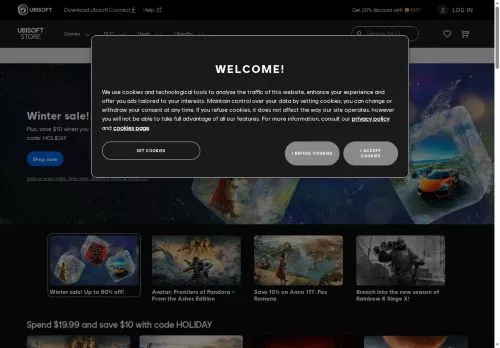 Ubisoft Store enero 2026