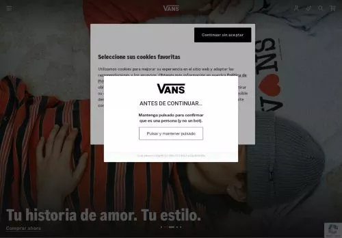 Vans febrero 2026