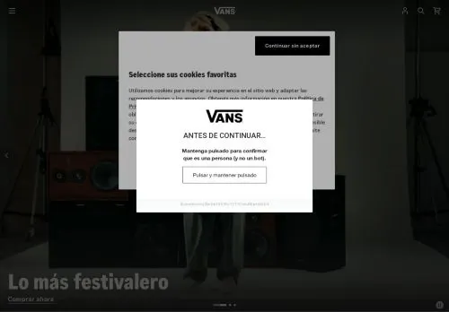 Vans mayo 2026