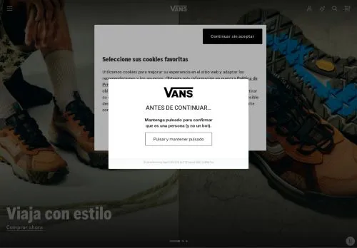 Vans mayo 2026