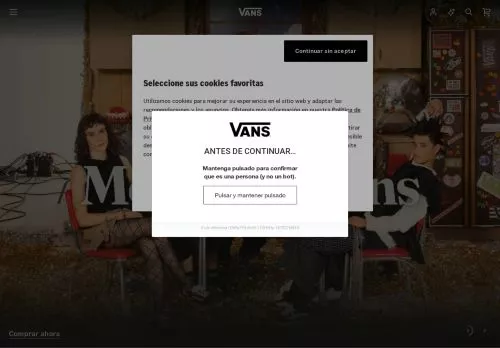 Vans diciembre 2025