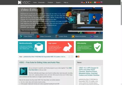 VSDC Video Editor enero 2026