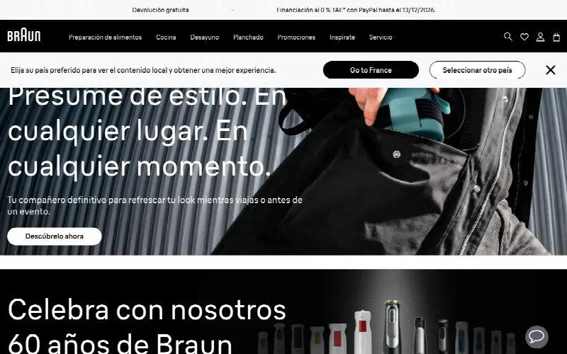 Braun octubre 2026