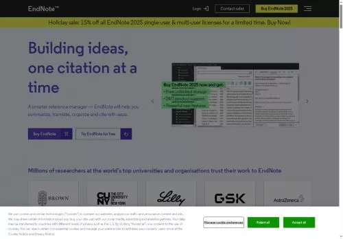 EndNote noviembre 2025