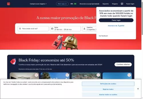 Hoteles.com noviembre 2025