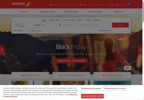 Iberia noviembre 2025