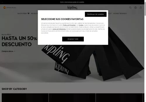 Kipling noviembre 2025