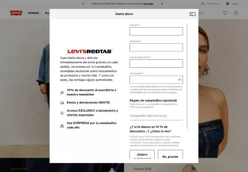 Levi's diciembre 2025