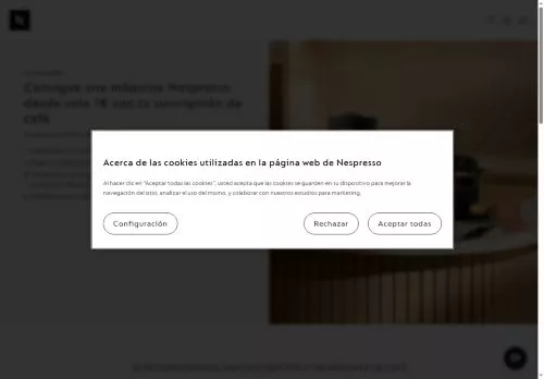 Nespresso diciembre 2025