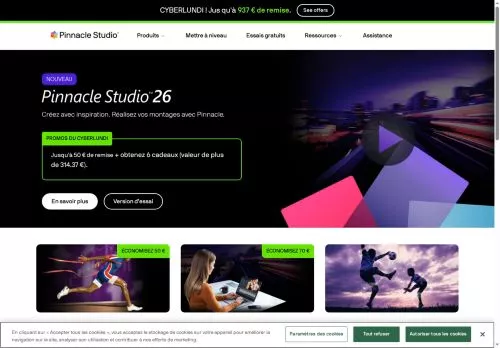 Pinnacle Studio diciembre 2025