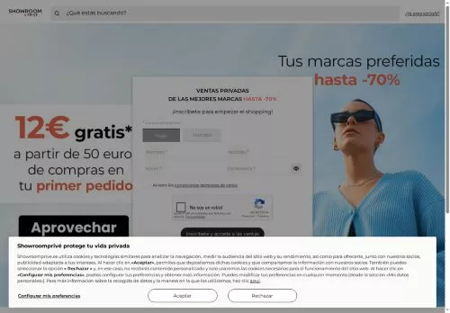 Showroomprive.es diciembre 2025