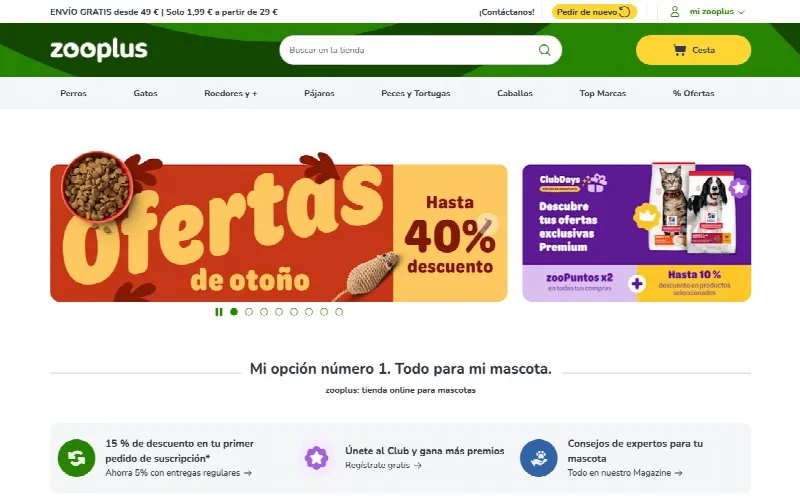Zooplus octubre 2026