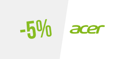 ¡Venta Flash! 5% de descuento extra sobre los precios rebajados en Acer