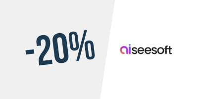 ¡Exclusivo ! 20% de descuento en Aiseesoft Screen Recorder para Mac — 1 Año / 1 Mac