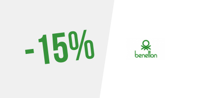 15% de descuento en Benetton — Suscríbete al newsletter