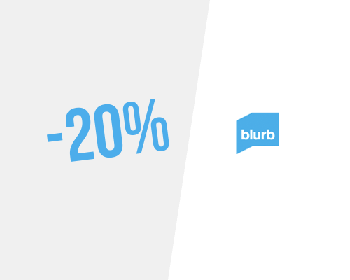Código promocional Blurb